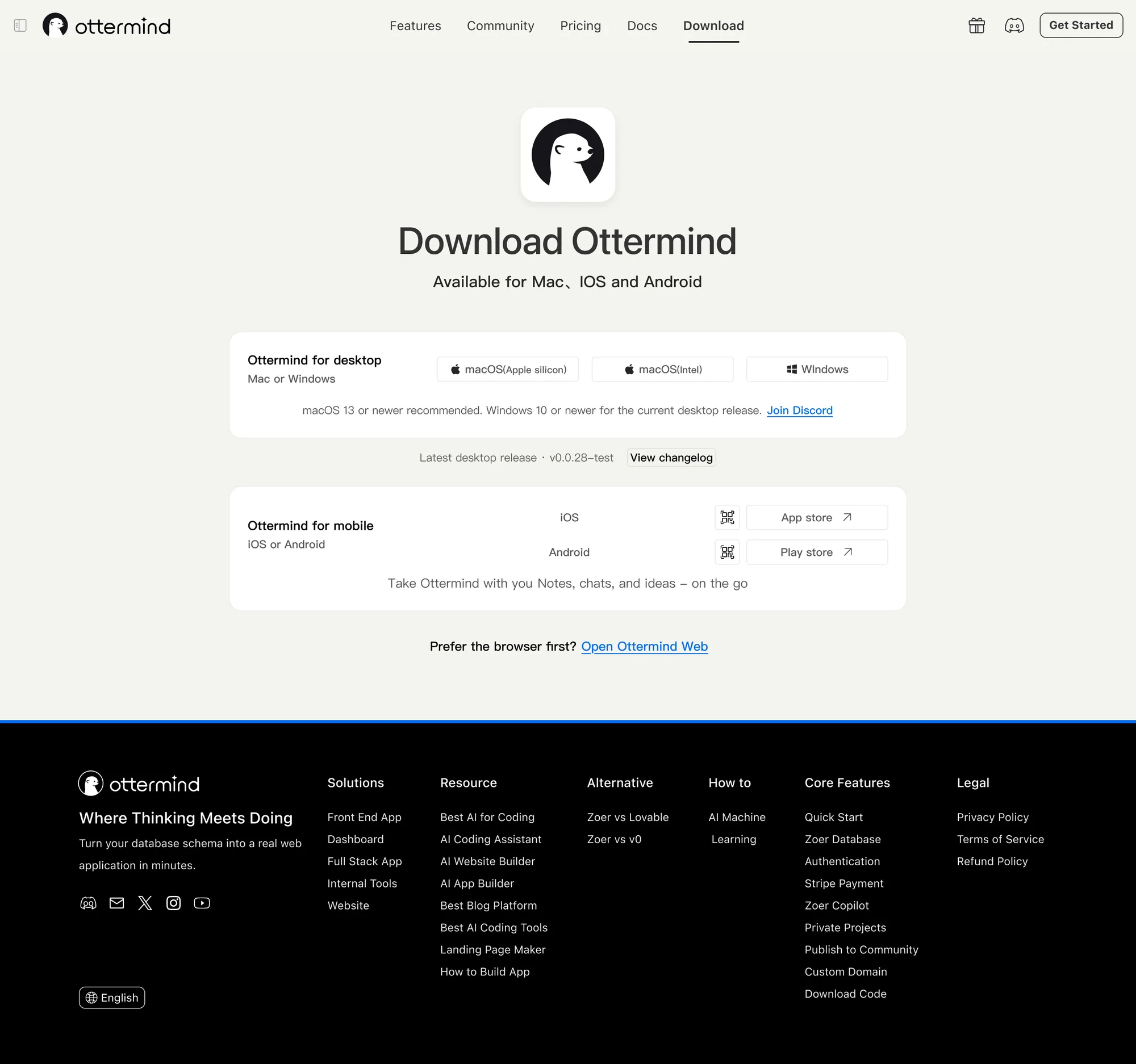 Descarga de Ottermind