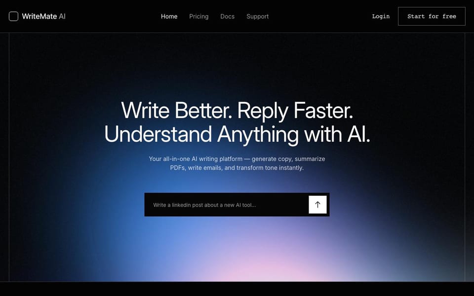 WriteMate AI