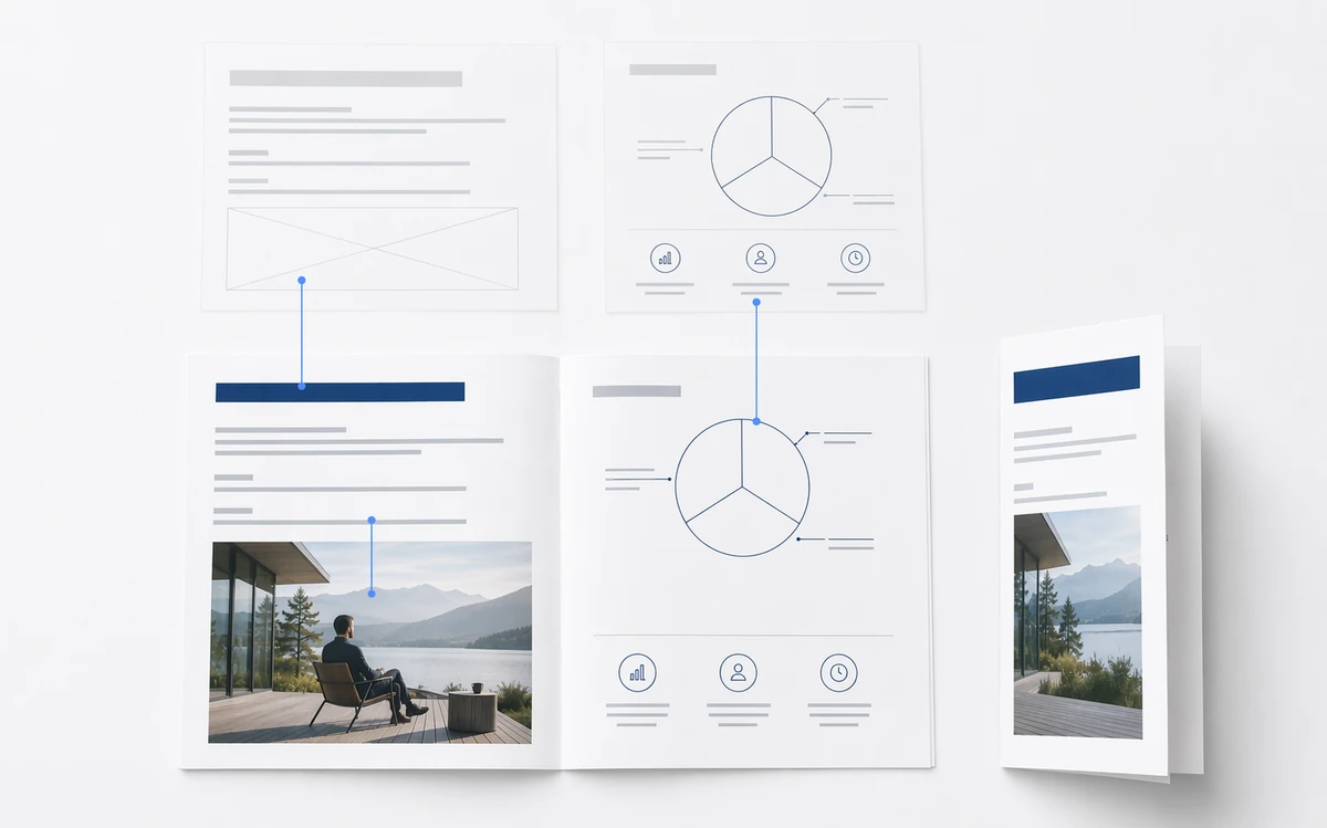 Keep copy and visual direction in context