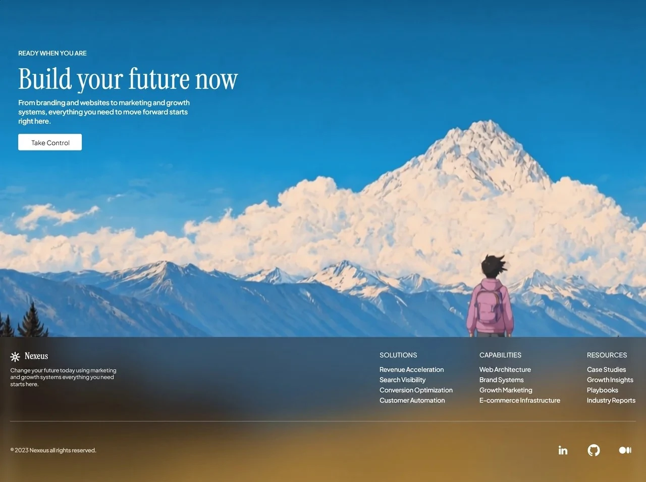 Northstar Agenturen & Studios Landingpage design preview
