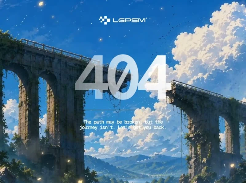 Skybridge 404 — E-Commerce 404-seite preview