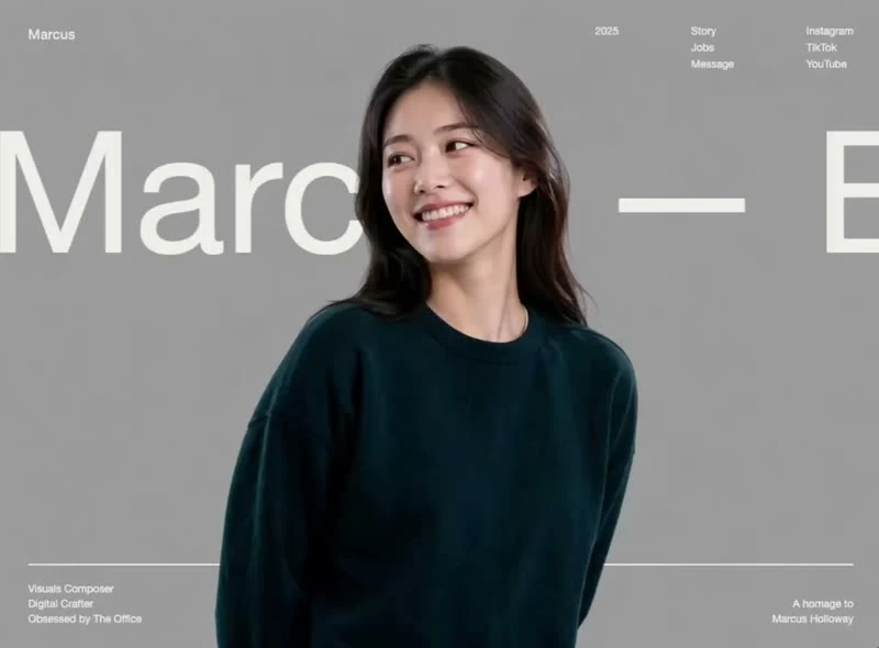 Personal Showcase — Agenturen & Studios portfolio preview