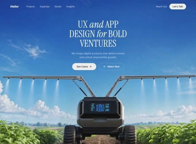 Impact Ventures — Fintech hero-bereich preview
