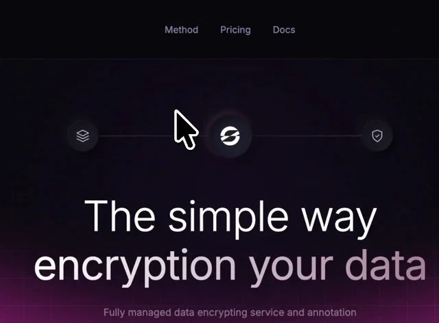Cybersecurity Hero AI & SaaS Hero section design preview
