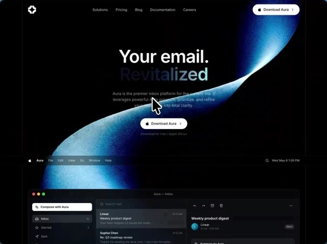 Email Landing Page — KI & SaaS landingpage preview