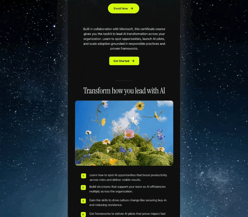Email Marketing — KI & SaaS hero-bereich preview