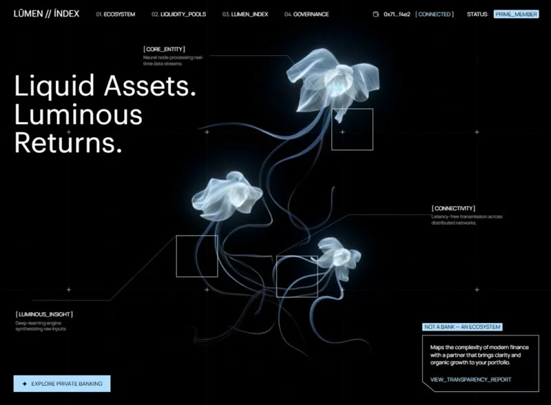 Aurex Finance — Fintech landingpage preview