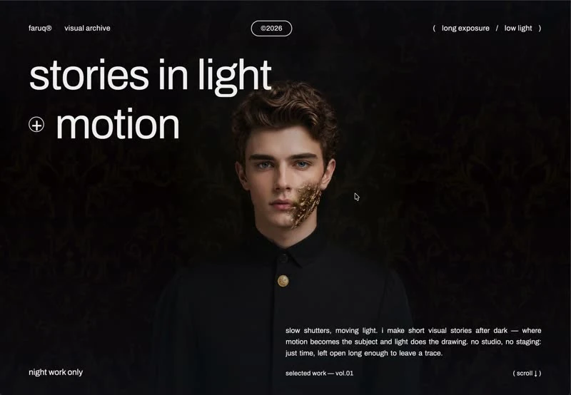 Stories in Light — Agenturen & Studios hero-bereich preview