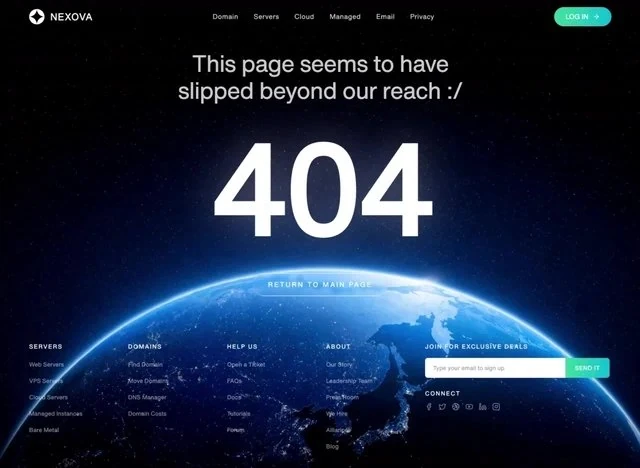 404 Planet — KI & SaaS 404-seite preview