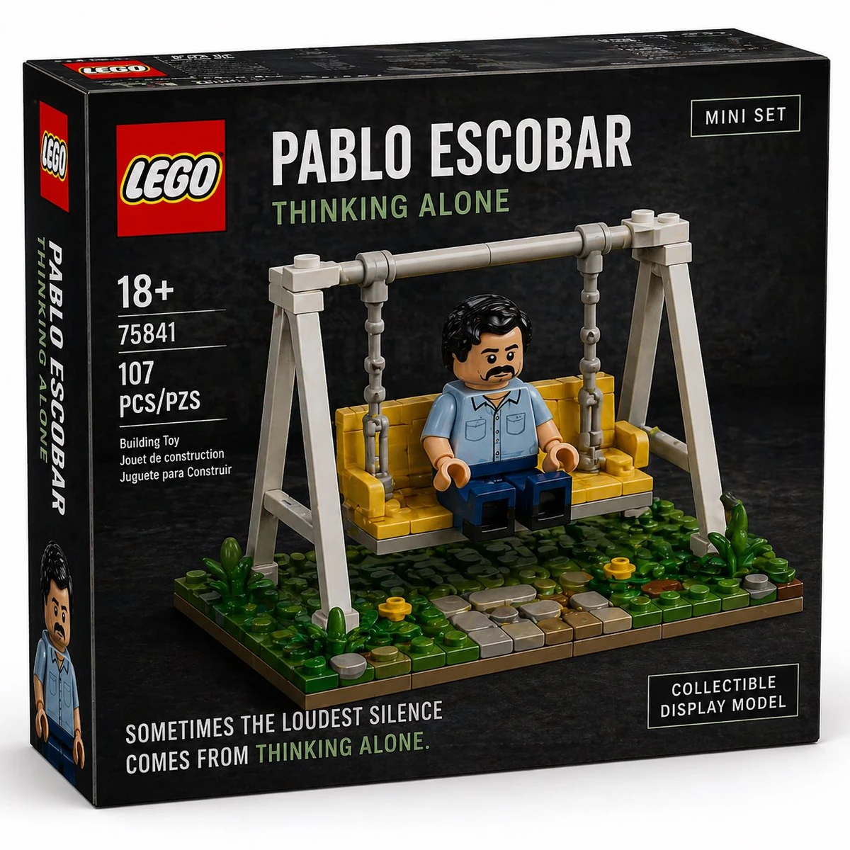 Lego 風の商品パッケージ例1