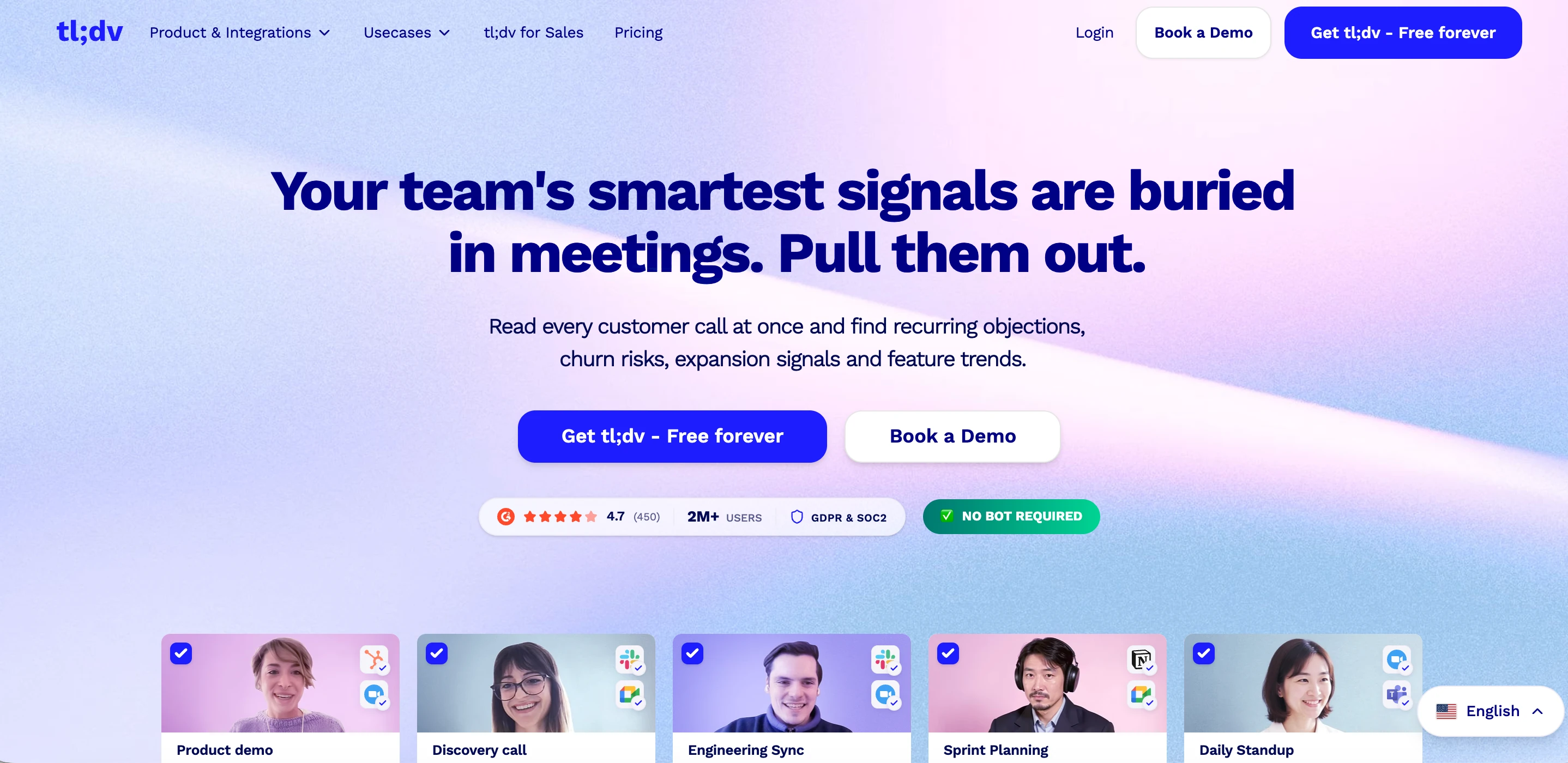 tl;dv meeting workflow
