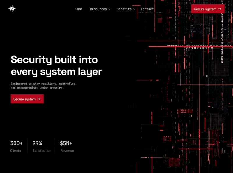 Cyber Layer — KI & SaaS landingpage preview