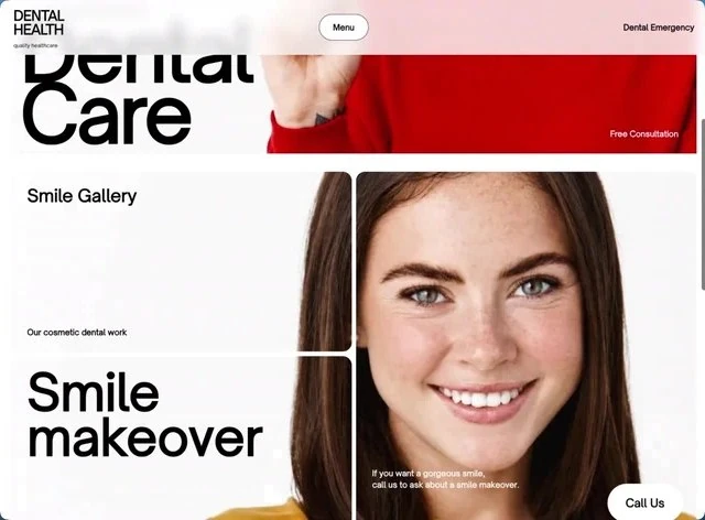 Health Portal — Gesundheit landingpage preview