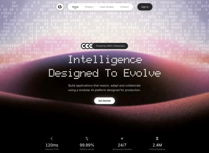 AI Runtime — KI & SaaS landingpage preview