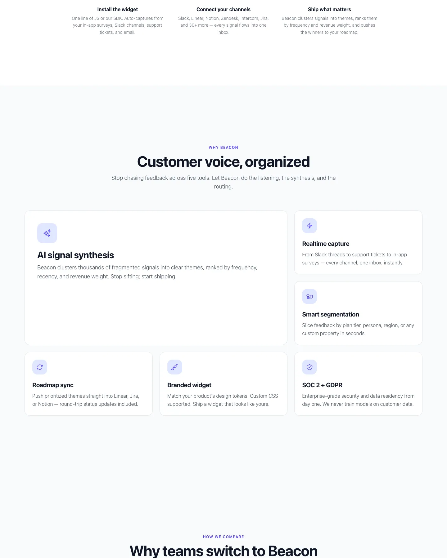 Hugo Blox - Tailwind website template, / page, part 2