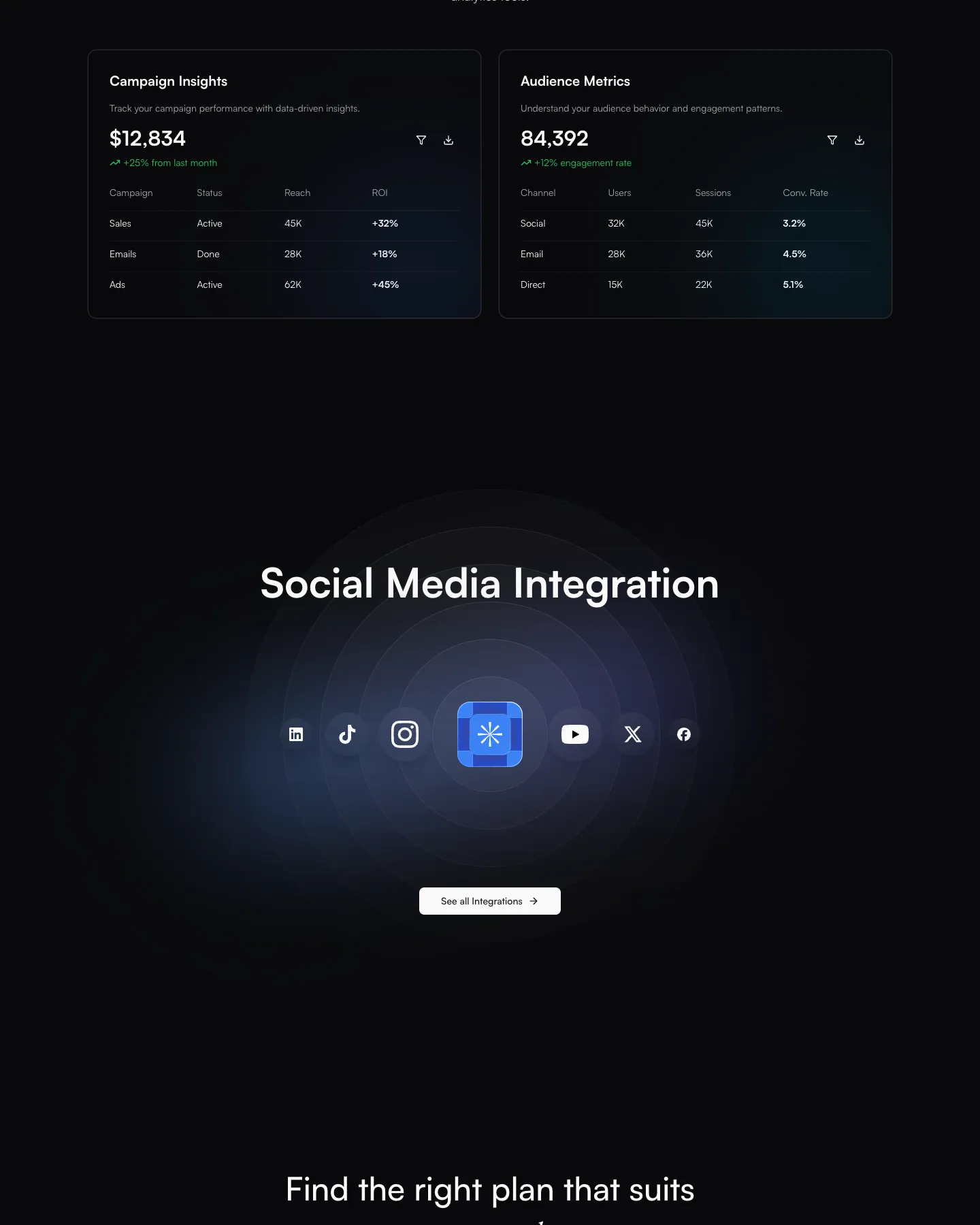 Vetra website template, / page, part 3