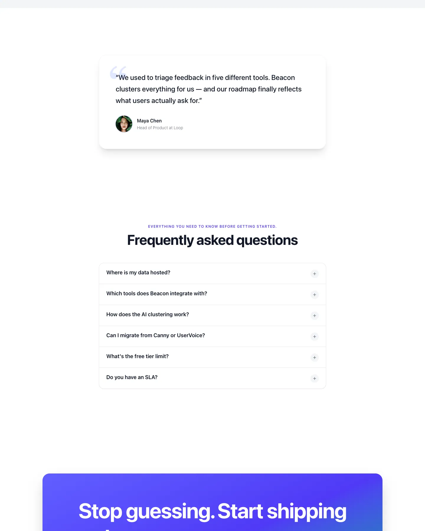 Hugo Blox - Tailwind website template, / page, part 5