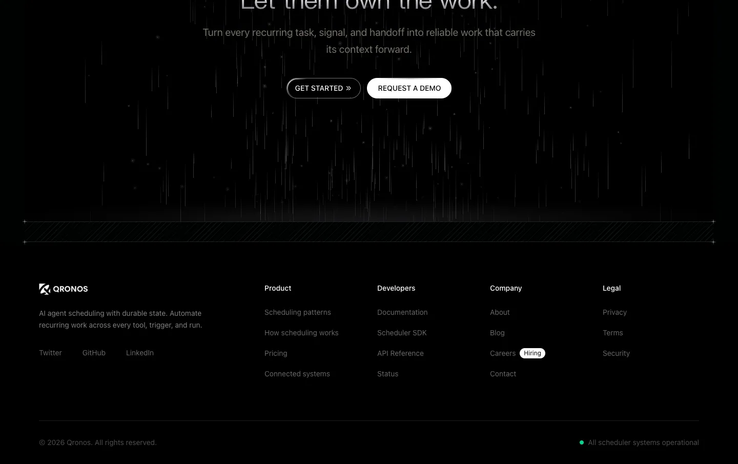 Qronos AI/SaaS Product Template website template, / page, part 5