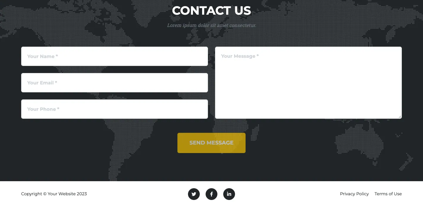 Agency website template, /startbootstrap-agency/ page, part 4