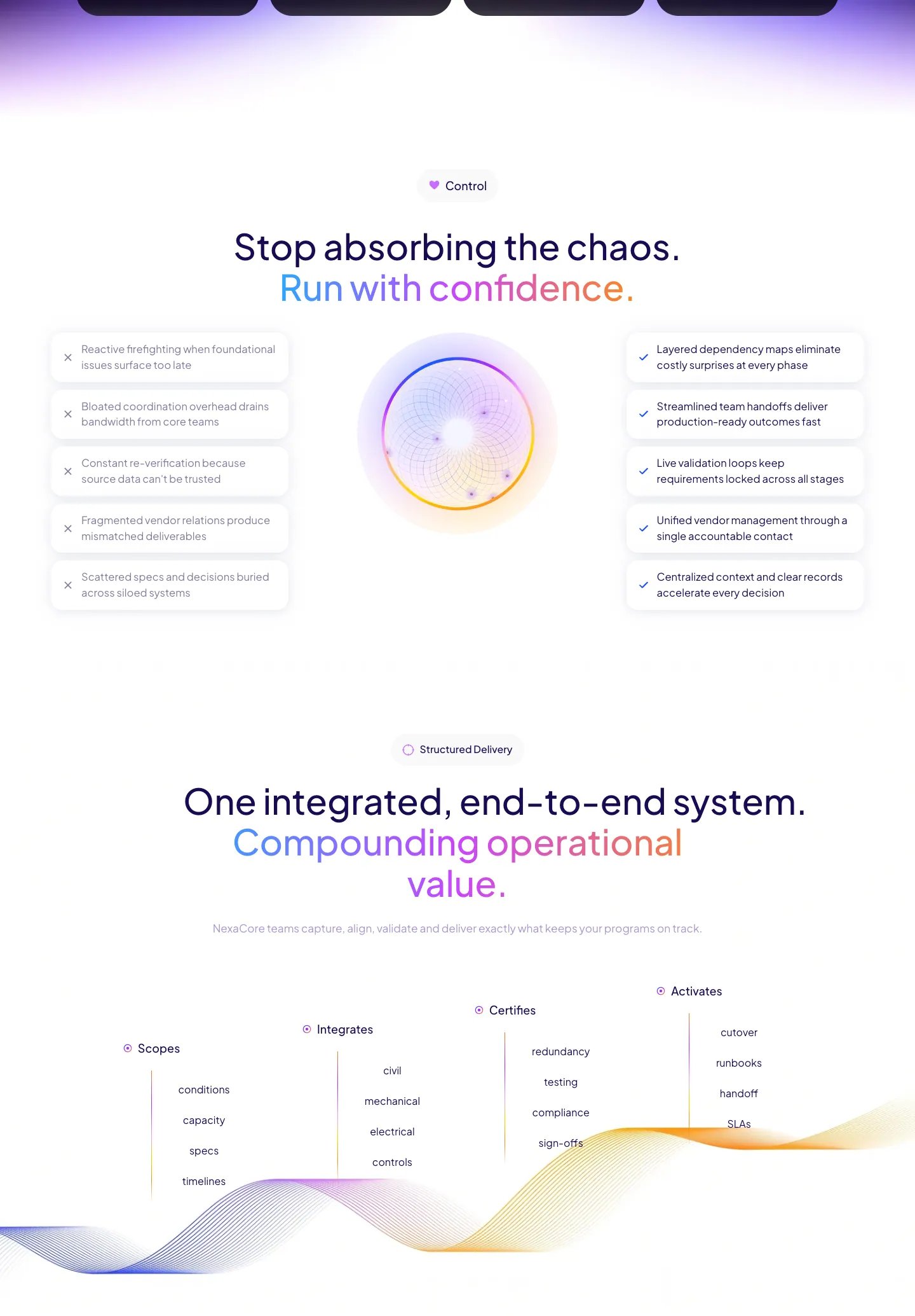 NexaCore website template, /embed/templates/nexacore page, part 2